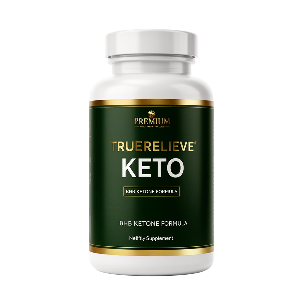 TrueRelieve Keto bottle